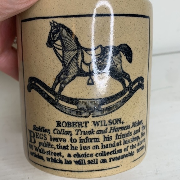 Robert Wilson Made in England small Salad Dressing bottle with cork - Picture 3 of 10